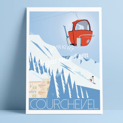 Affiche ''Courchevel 1850''
