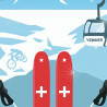 Affiche ''Verbier - Suisse''