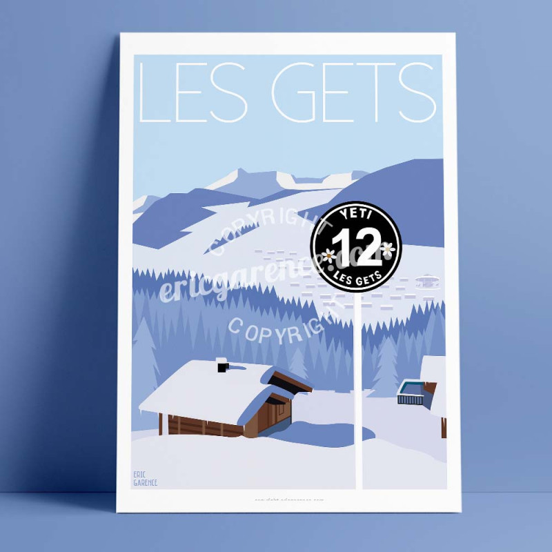 Affiche ''Les Gets'' Affiche ''Les Gets''
