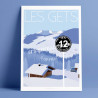 Affiche ''Les Gets''