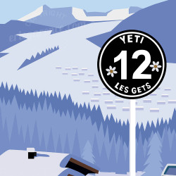 Affiche ''Les Gets''