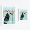 Affiche '' Venise - La Gondole ''