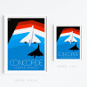 Affiche ''Le Concorde ''