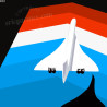 Affiche ''Le Concorde ''