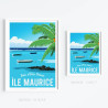 Affiche ''Ile Maurice''