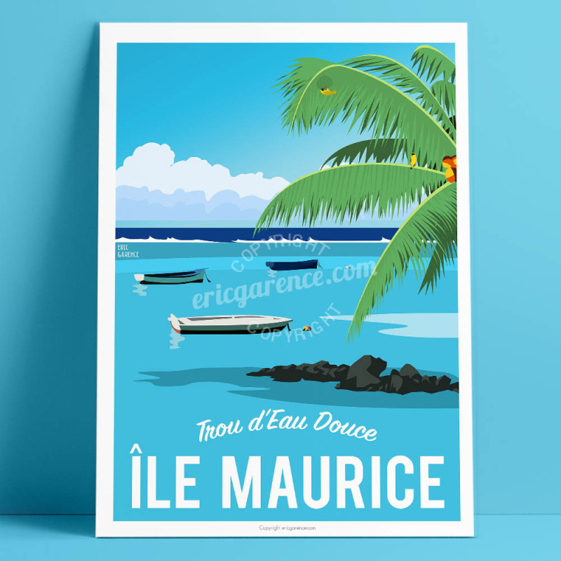 Affiche ''Ile Maurice'' Affiche ''Ile Maurice''