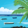 Affiche ''Ile Maurice''