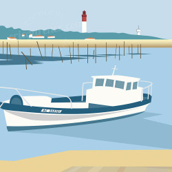 Affiche ''Cap-Ferret''
