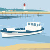 Affiche ''Cap-Ferret''