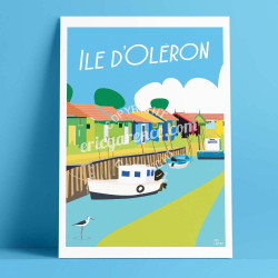 Affiche ''Ile d'Oléron''