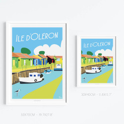 Affiche ''Ile d'Oléron''
