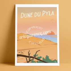 Affiche ''Dune du Pilat''