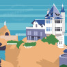 Affiche ''Biarritz''