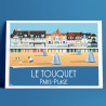 Affiche ''Le Touquet Paris-Plage''