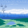 Affiche ''Les Rousses, Jura''