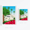 Affiche ''San Remo, Italie''