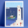 Affiche ''Saint-Jean-de-Luz"