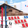 Affiche ''Isola 2000, le Chalet sur les pistes''