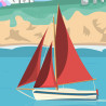 Affiche ''Bretagne, Le Sinagot'