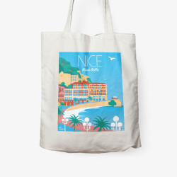 Tote Bag "Nice - Quai des Etats-Unis"