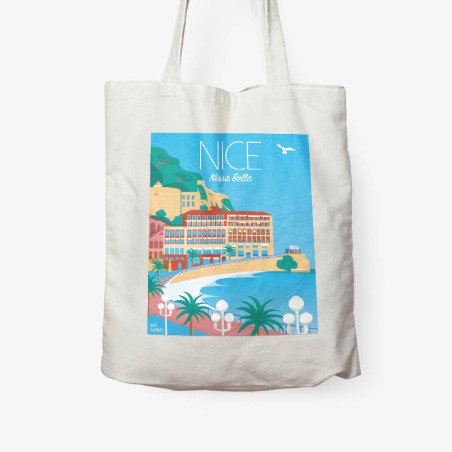 Tote Bag "Nice - Quai des Etats-Unis"