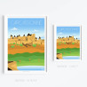 Affiche ''Carcassonne"