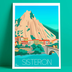 Affiche ''Sisteron"