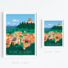 Affiche ''Forcalquier"