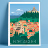 Affiche ''Forcalquier"