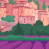 Poster ''Banon, La Provence"