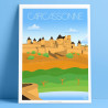 Affiche ''Carcassonne"