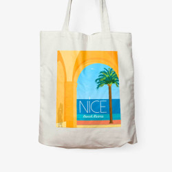 Tote Bag "Nice - Les Ponchettes"