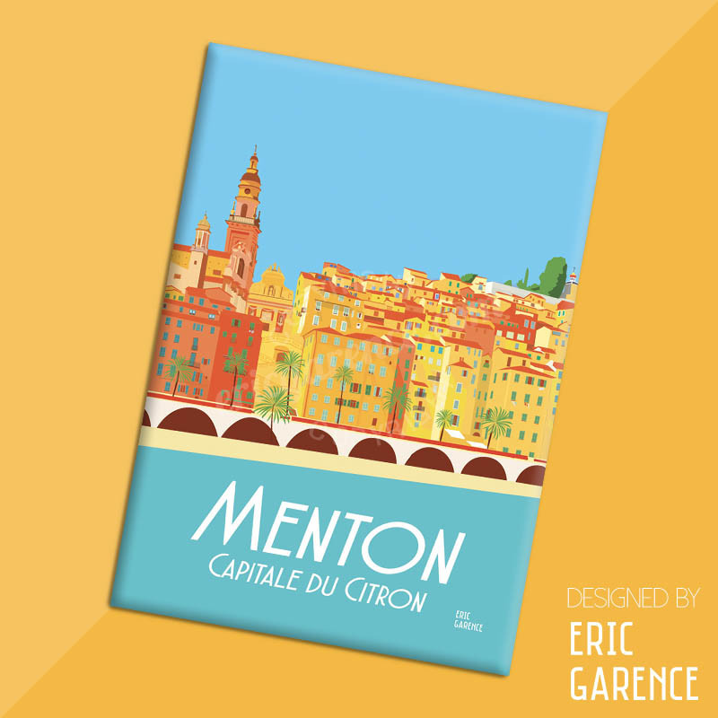 Magnet "Menton Capitale du Citron" Magnet "Menton Capitale du Citron"