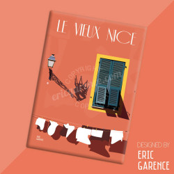 Magnet "Le Vieux Nice et le roi du Carnaval"