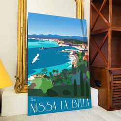 Plexiglass painting by Eric Garence