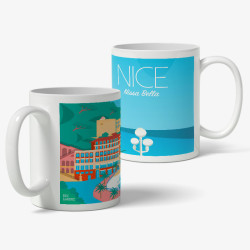Mug "Nice, Quai des Etats-Unis"