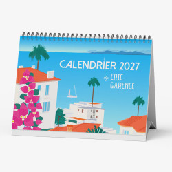 Calendrier 2027 illustré par Eric Garence