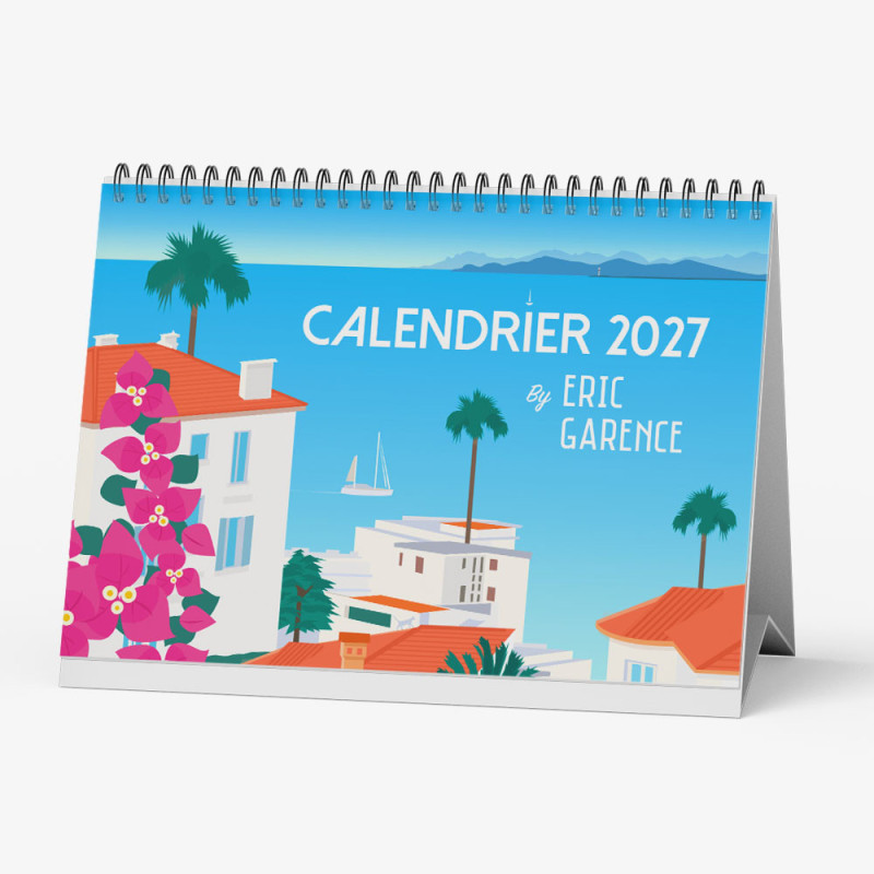 2027 Calendar illustrated by Eric Garence