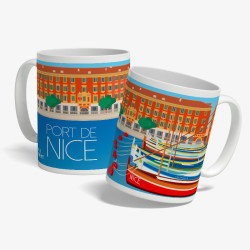 Mug "Nice - Lou Port et Lou Passagin"