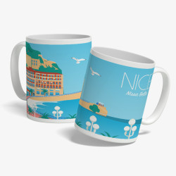 Mug "Nice, Quai des Etats-Unis"