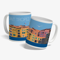 Mug "Saint-Tropez, La Ponche"