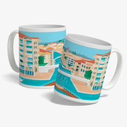 Mug "Fréjus, Le Port"