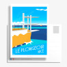 Carte Postale ''Nice, Le Plongeoir 2017'' by Eric Garence