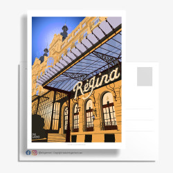 Carte Postale ''Nice, Le Régina'' by Eric Garence