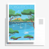 Carte Postale ''Porquerolles, Plage Notre-Dame''
