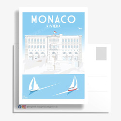 Carte Postale ''Monaco, Le musée océanographique''