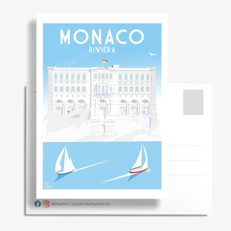 Carte Postale ''Monaco, Le musée océanographique'' Carte Postale ''Monaco, Le musée océanographique''