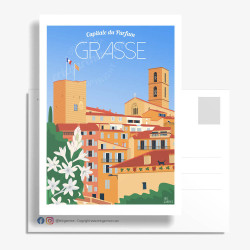 Postcard ''Grasse, Une Vie''