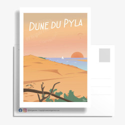 Carte Postale ''Dune du Pilat''
