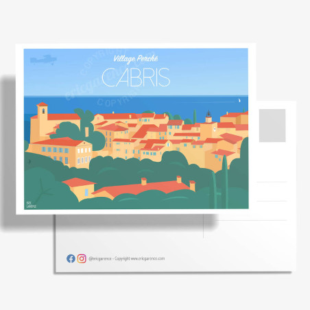 Carte Postale ''Cabris''
